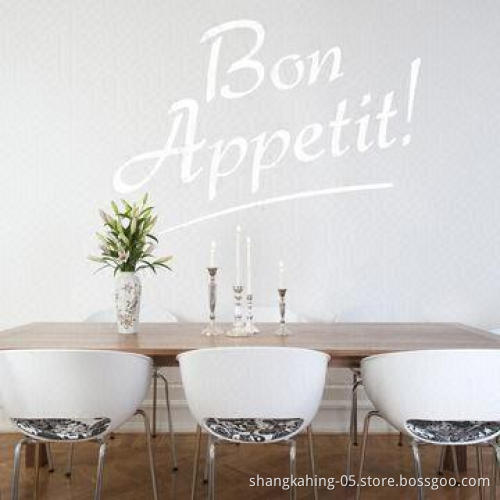 Removable Eco-friendly Wall Sticker with UV and CMYK Print